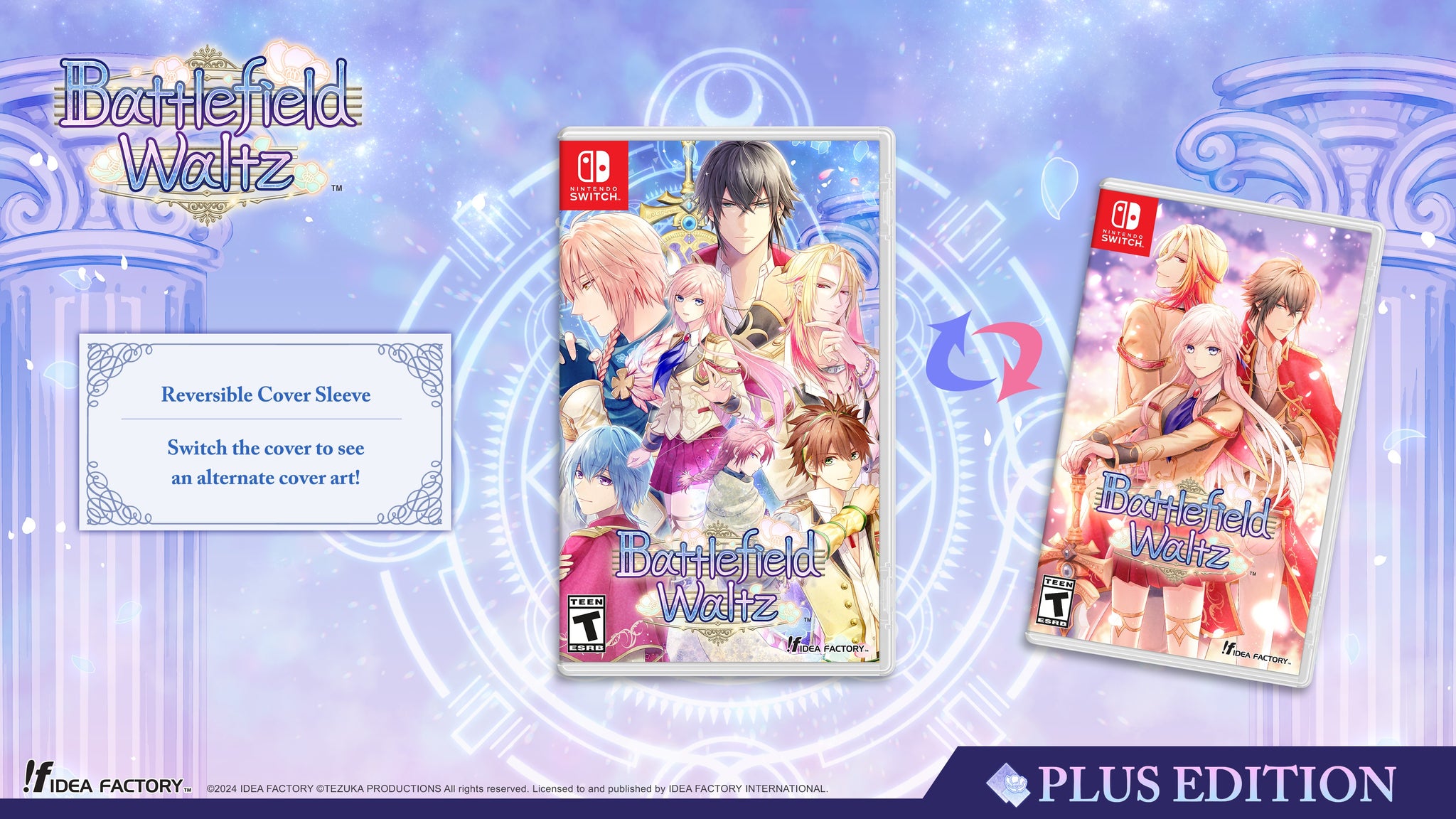 Battlefield Waltz box art for Nintendo Switch