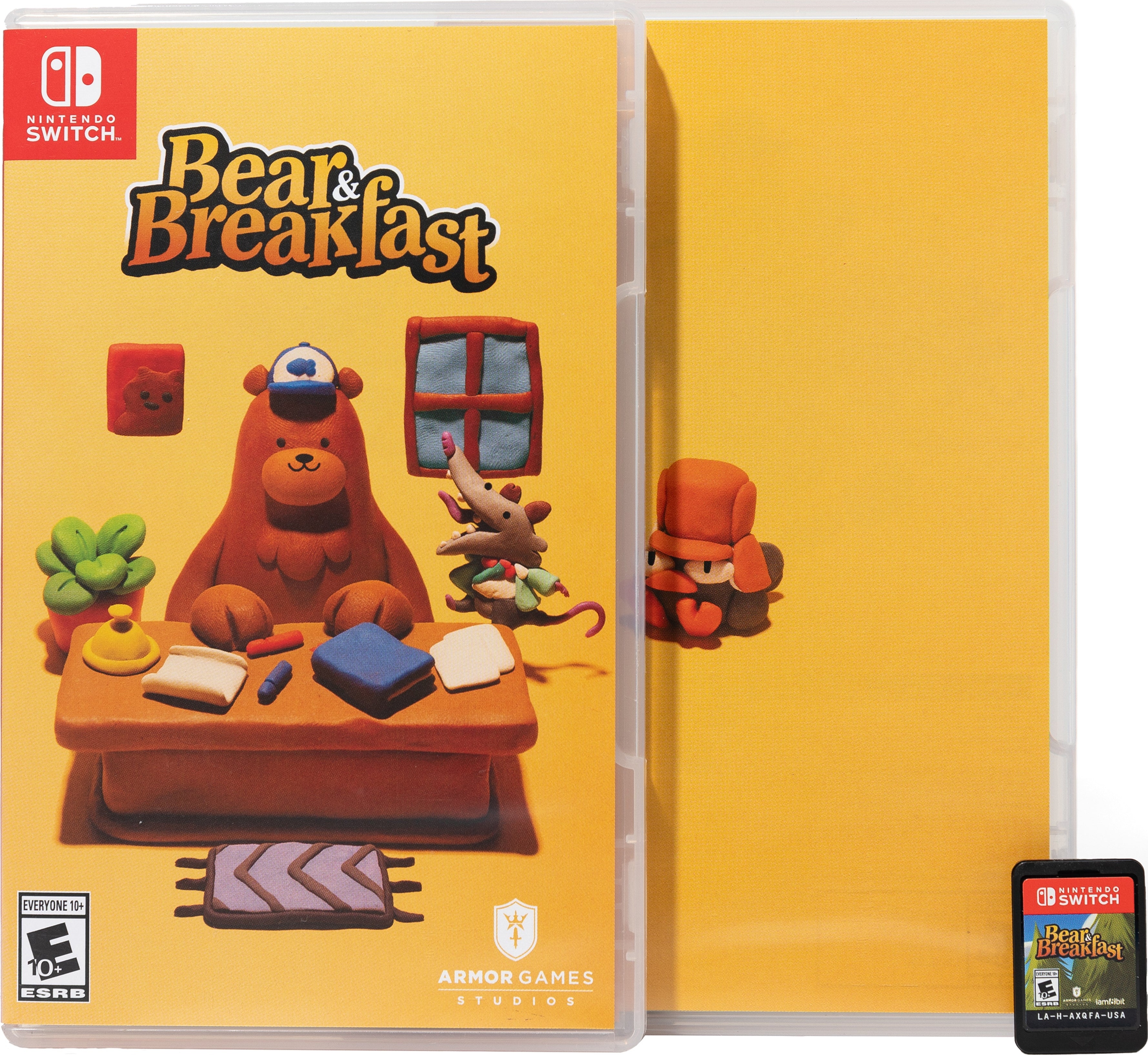 Bear & Breakfast box art for Nintendo Switch