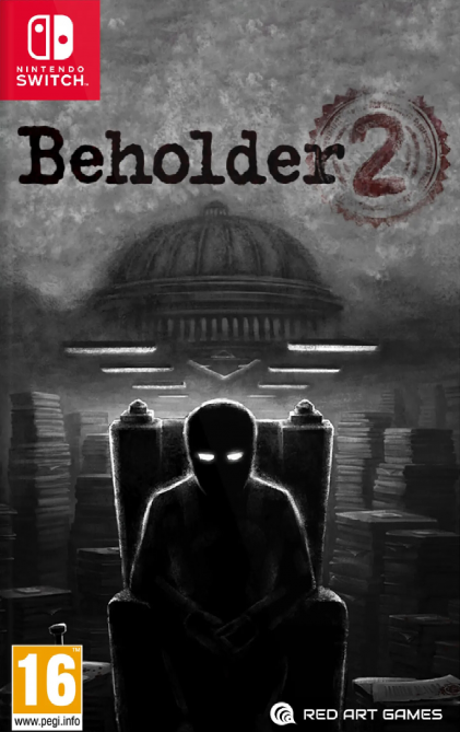 Beholder 2 box art for Nintendo Switch