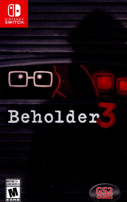 Beholder 3 box art for Nintendo Switch