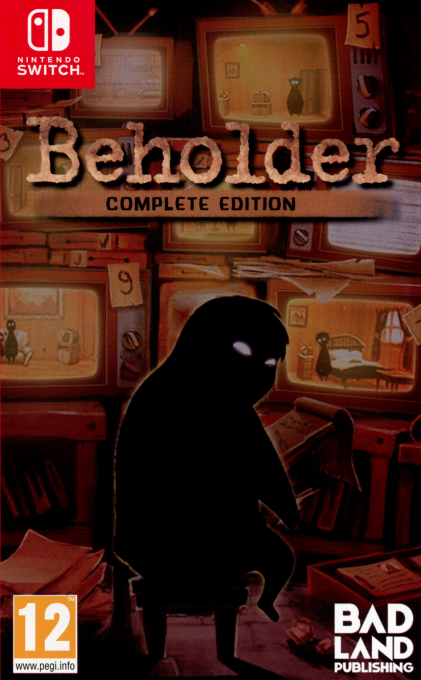 Beholder: Complete Edition box art for Nintendo Switch