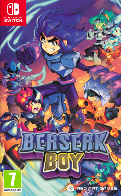 Berserk Boy box art for Nintendo Switch