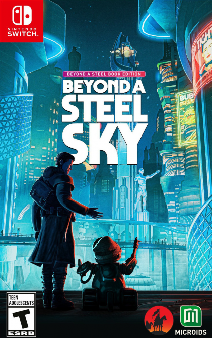 Beyond a Steel Sky box art for Nintendo Switch