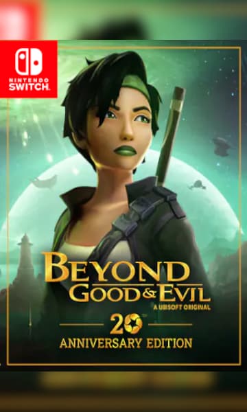 Beyond Good & Evil: 20th Anniversary Edition box art for Nintendo Switch