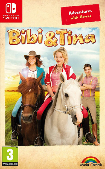 Bibi & Tina - Adventures with Horses box art for Nintendo Switch