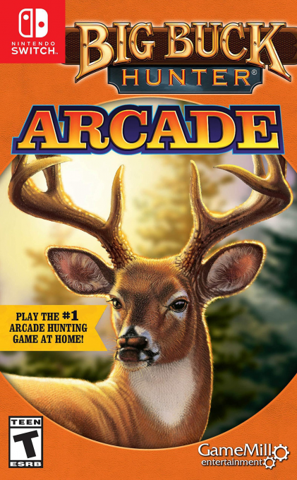 Big Buck Hunter Arcade box art for Nintendo Switch