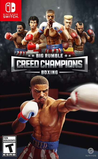 Big Rumble Boxing: Creed Champions box art for Nintendo Switch