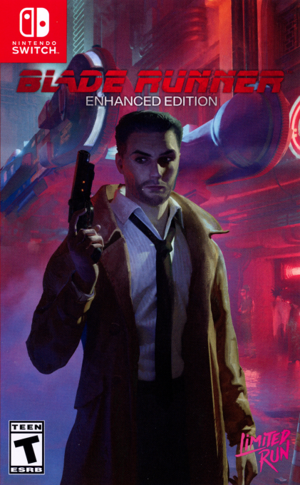 Blade Runner: Enhanced Edition box art for Nintendo Switch
