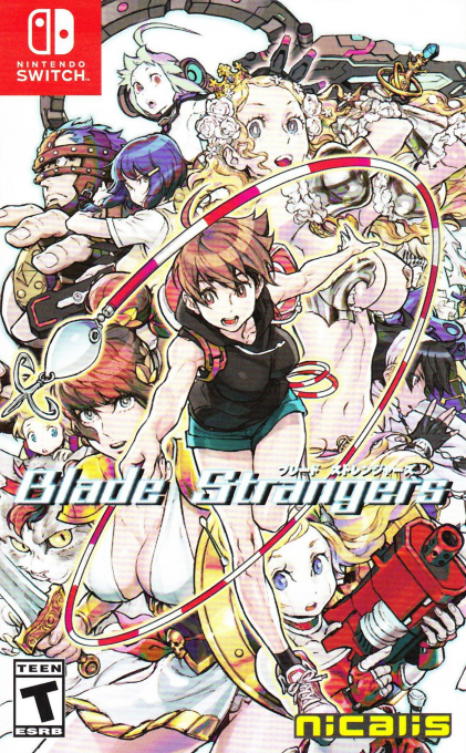 Blade Strangers box art for Nintendo Switch