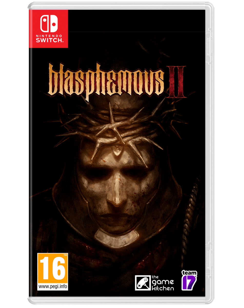 Blasphemous II box art for Nintendo Switch