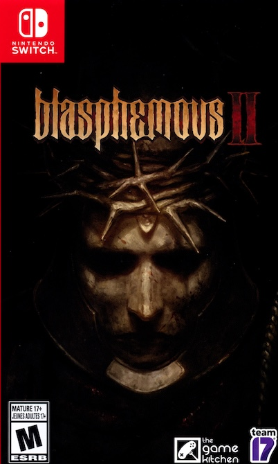 Blasphemous II box art for Nintendo Switch