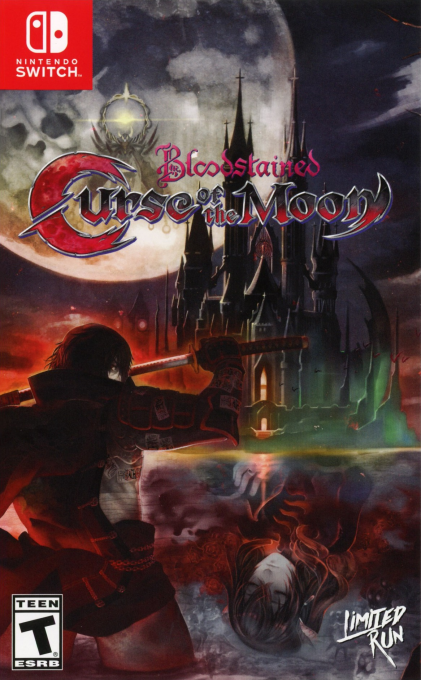 Bloodstained: Curse of the Moon [Classic Edition] box art for Nintendo Switch