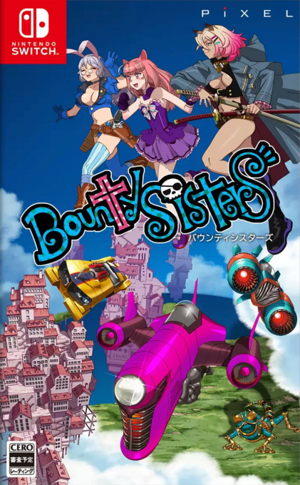 Bounty Sisters box art for Nintendo Switch