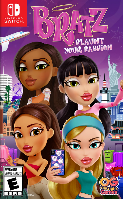 Bratz: Flaunt your Fashion box art for Nintendo Switch