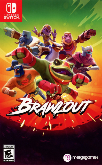 Brawlout box art for Nintendo Switch