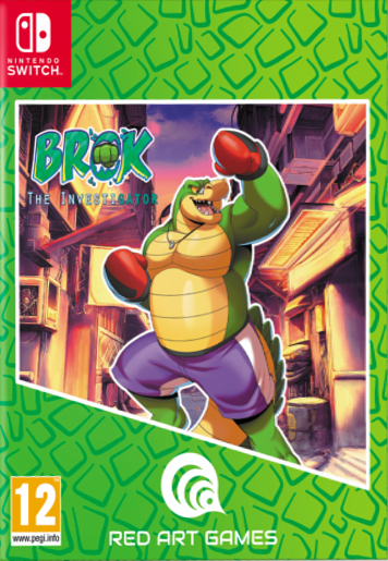 Brok The Investigator box art for Nintendo Switch