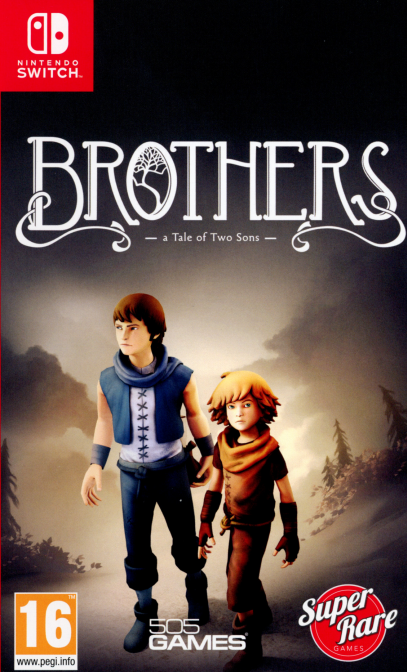 Brothers A Tale of Two Sons box art for Nintendo Switch