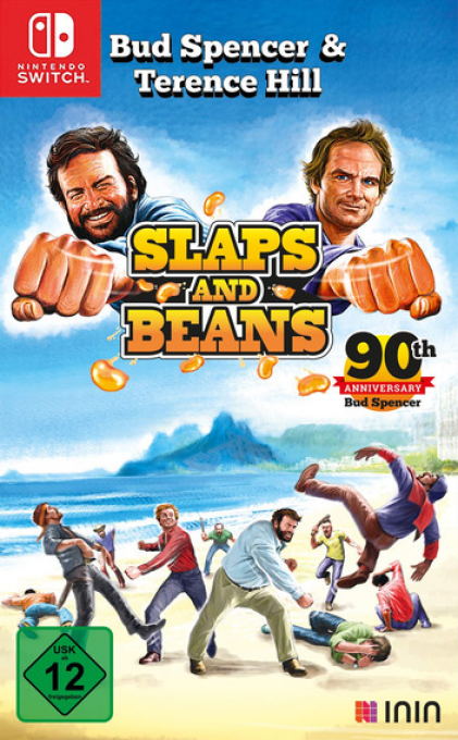 Bud Spencer & Terence Hill: Slaps and Beans box art for Nintendo Switch