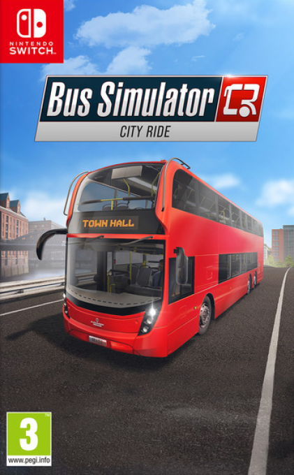Bus Simulator City Ride box art for Nintendo Switch