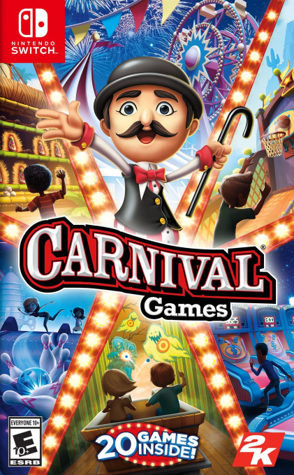 Carnival Games box art for Nintendo Switch