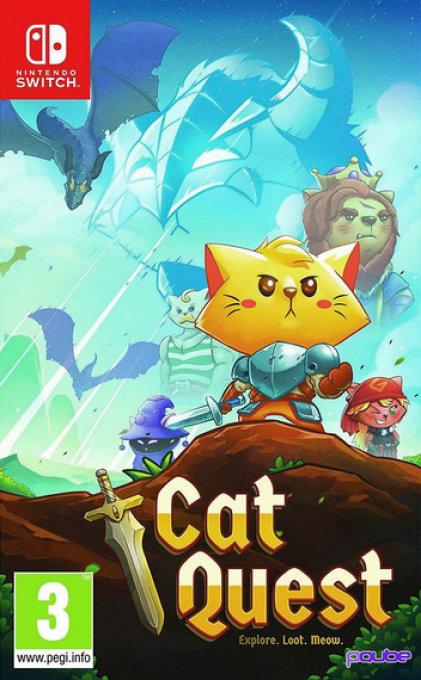 Cat Quest box art for Nintendo Switch