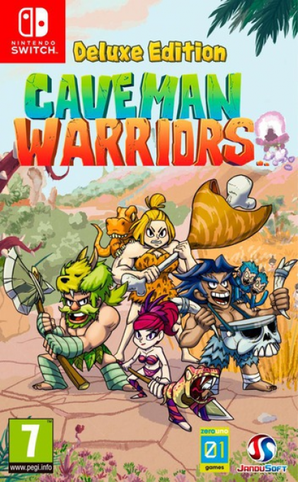 Caveman Warriors [Deluxe Edition] box art for Nintendo Switch