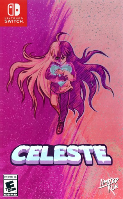 Celeste box art for Nintendo Switch