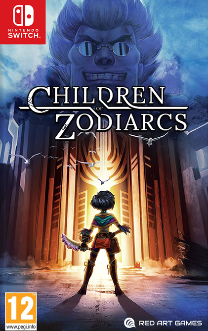 Children of Zodiarcs box art for Nintendo Switch