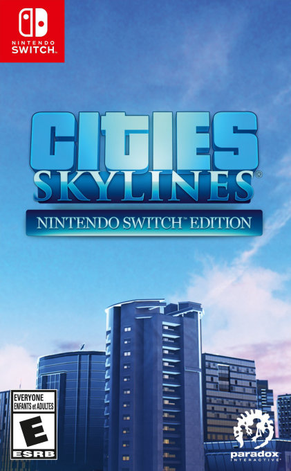 Cities: Skylines box art for Nintendo Switch