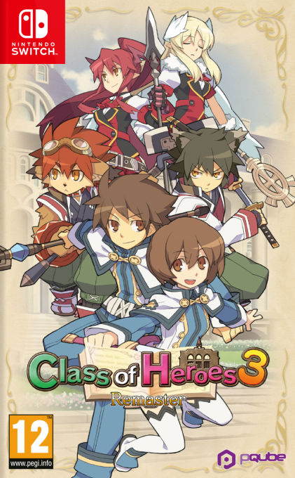 Class Of Heroes 3 Remaster box art for Nintendo Switch