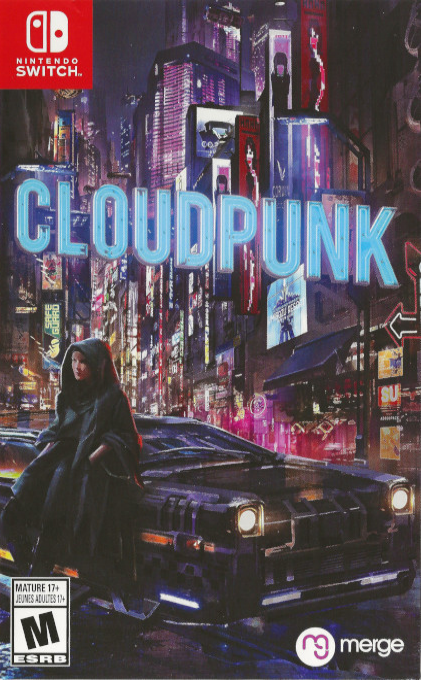 Cloudpunk box art for Nintendo Switch