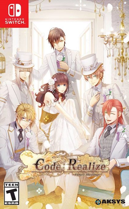 Code: Realize Future Blessings box art for Nintendo Switch