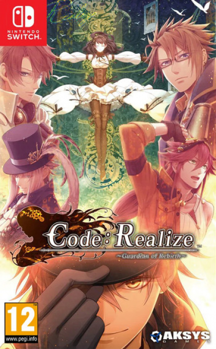 Code: Realize Guardian of Rebirth box art for Nintendo Switch