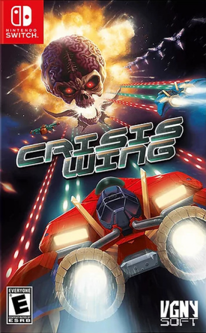 Crisis Wing box art for Nintendo Switch