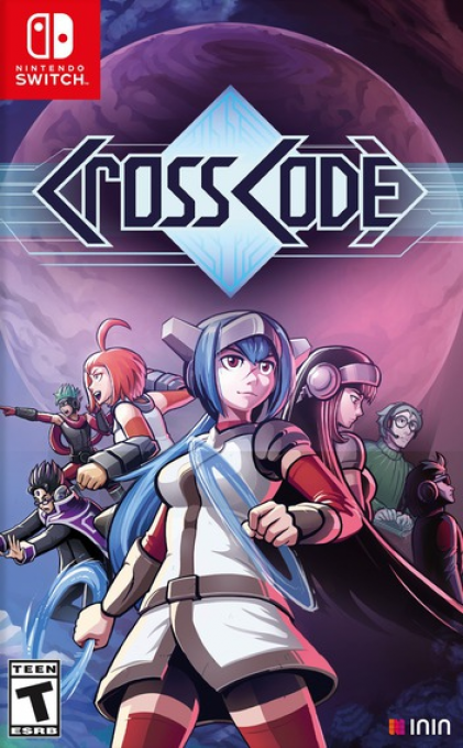 Crosscode box art for Nintendo Switch