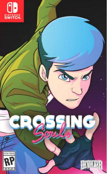 Crossing Souls box art for Nintendo Switch