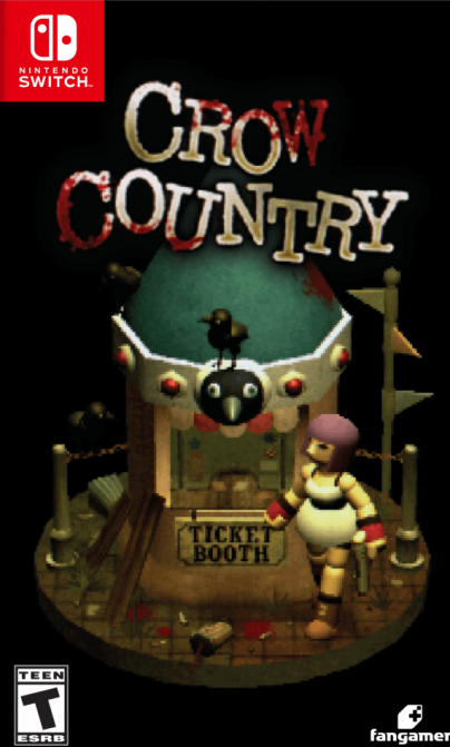 Crow Country box art for Nintendo Switch