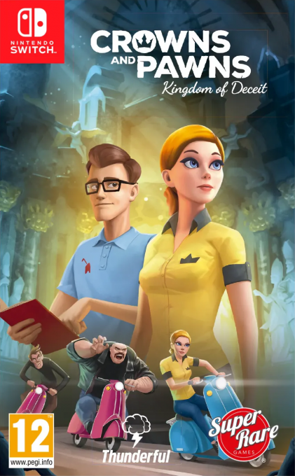 Crowns And Pawns: Kingdom Of Deceit box art for Nintendo Switch