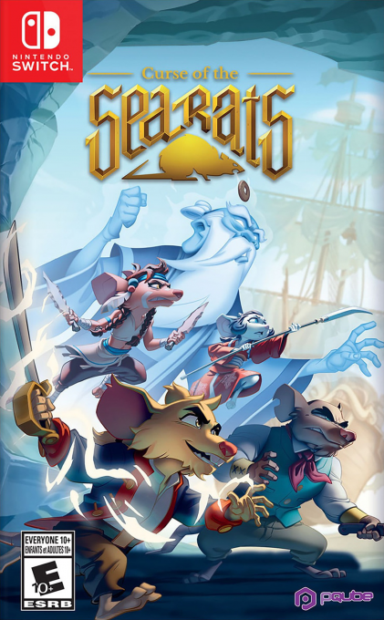 Curse of the Sea Rats box art for Nintendo Switch