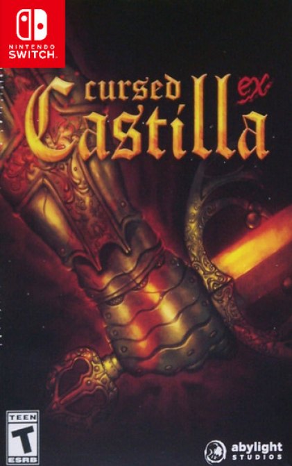 Cursed Castilla EX box art for Nintendo Switch