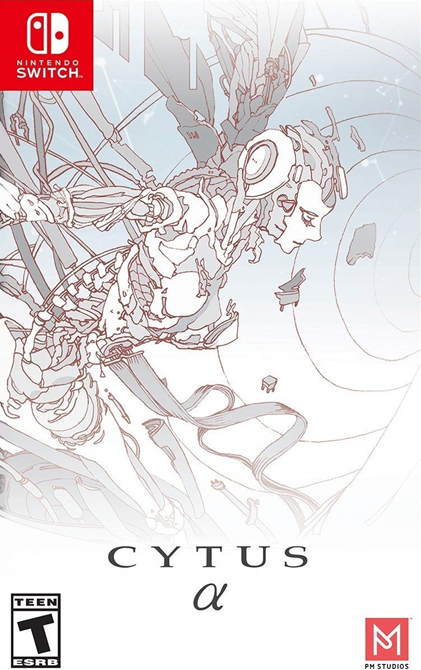 Cytus Alpha box art for Nintendo Switch