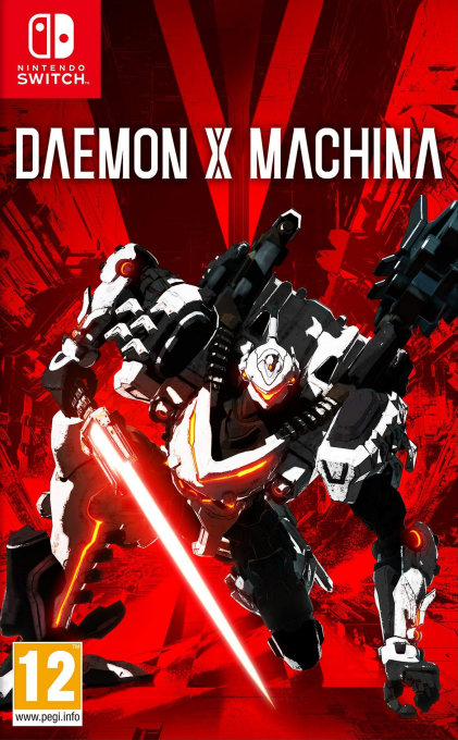 Daemon X Machina box art for Nintendo Switch
