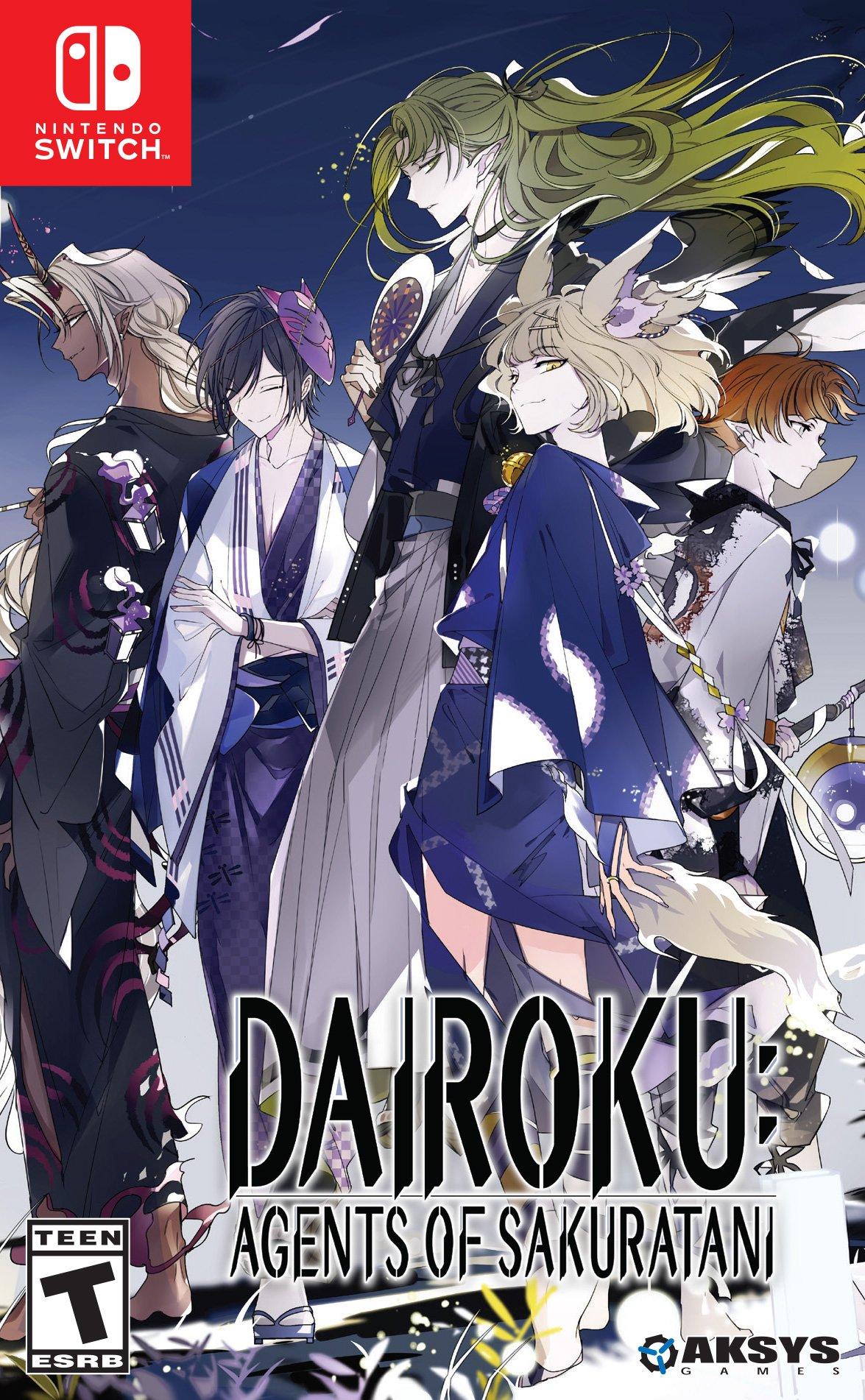 Dairoku: Agents of Sakuratani box art for Nintendo Switch