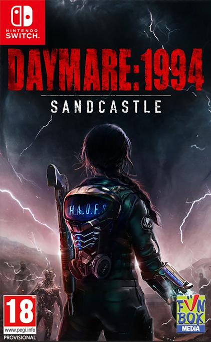 Daymare: 1994 Sandcastle box art for Nintendo Switch