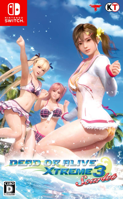 Dead Or Alive Xtreme 3 Scarlet box art for Nintendo Switch