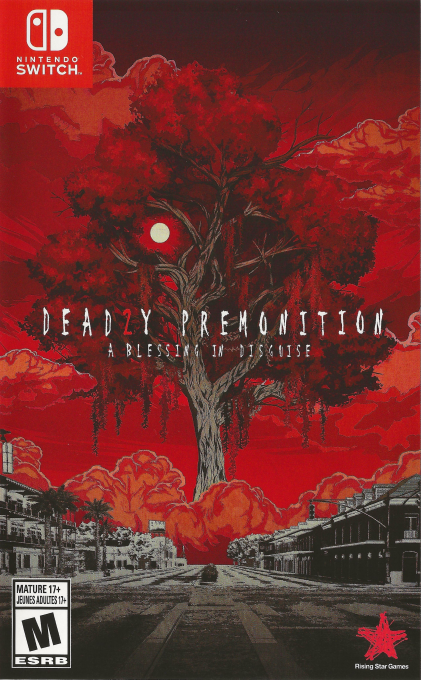Deadly Premonition 2: A Blessing in Disguise box art for Nintendo Switch