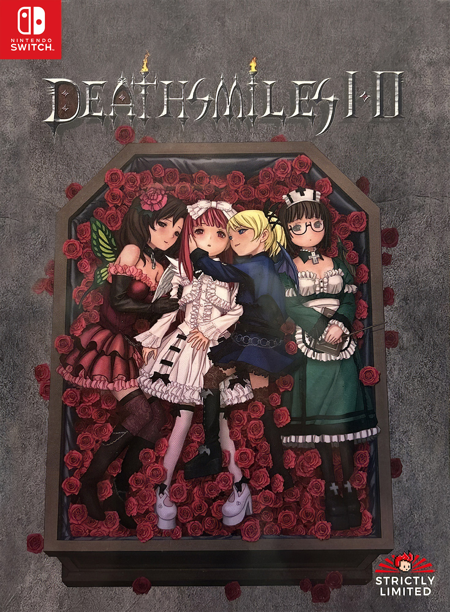 DeathSmiles I & II box art for Nintendo Switch