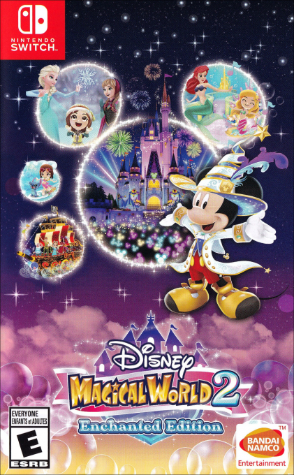 Disney Magical World 2: Enchanted Edition box art for Nintendo Switch