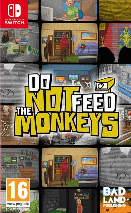 Do Not Feed The Monkeys box art for Nintendo Switch