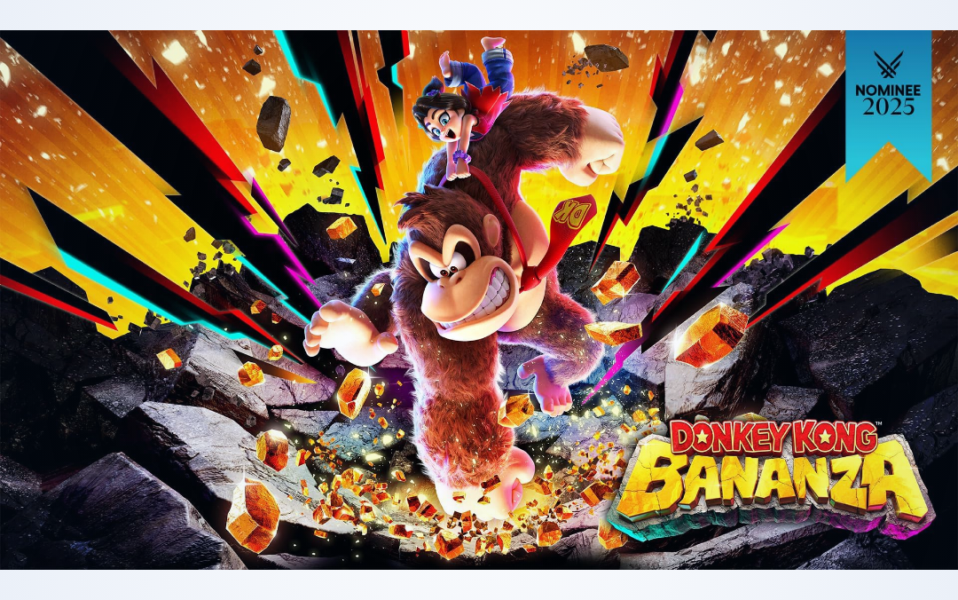 Donkey Kong Wired Controller box art for Nintendo Switch